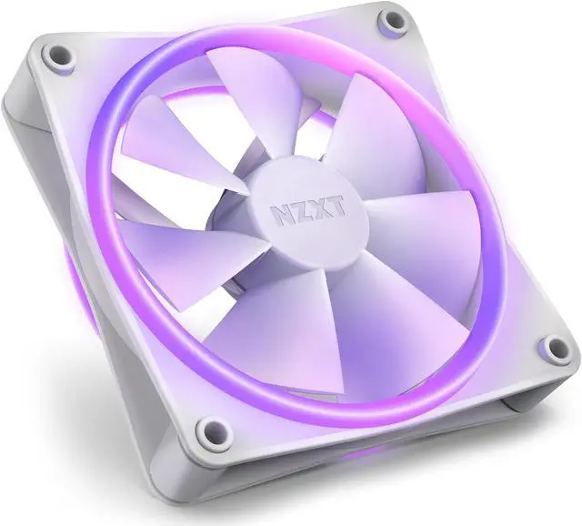 Alt view image 4 of 15 - NZXT F120RGB Duo - 120mm Dual-sided RGB Fan - Single Pack (White)