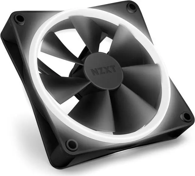 Alt view image 5 of 14 - NZXT F120RGB Duo - 120mm Dual-sided RGB Fan - Single Pack (Black)