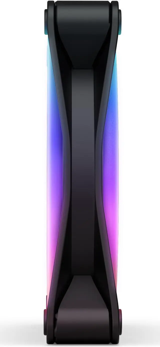 Alt view image 6 of 14 - NZXT F120RGB Duo - 120mm Dual-sided RGB Fan - Single Pack (Black)