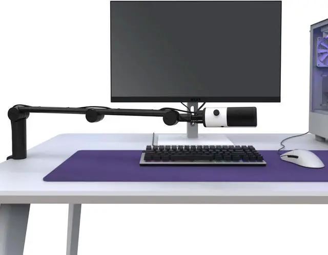 Alt view image 6 of 7 - NZXT Boom Arm Mini - Compact Low Noise Microphone Boom Arm
