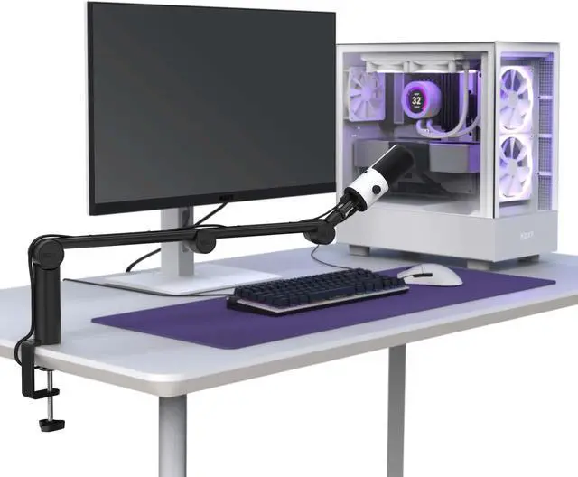 Alt view image 7 of 7 - NZXT Boom Arm Mini - Compact Low Noise Microphone Boom Arm