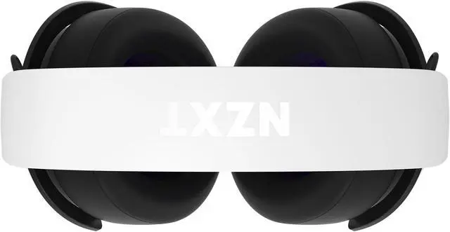 Alt view image 3 of 7 - NZXT Relay Wired PC Gaming Headset - Hi-Res Audio Certified - DTS Headphone:X Surround Sound - Lightweight & Comfortable Design - Detachable Microphone - CAM Software - White