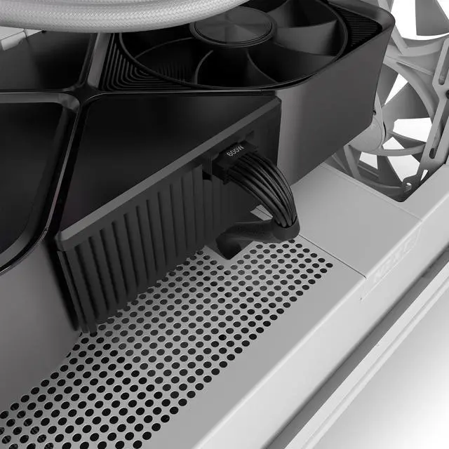 Alt view image 5 of 5 - NZXT 12VHPWR Adapter Cable - 12+4-Pin (16-Pin) 12HVPWR to Dual 8-Pin PCIe - Compatible NVIDIA 40 Series Graphics Cards with Existing NZXT ATX 2.X PSUs (PA-xG1BB) - Rated for 600 Watts - Black