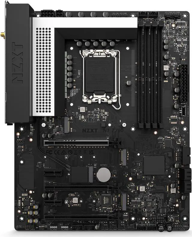 NZXT N7 B650E - N7-B65XT-W1 - AMD B650 chipset (Supports AMD 7000