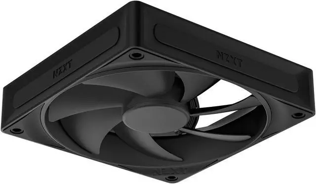 Alt view image 4 of 6 - NZXT F120P Non-LED 120mm Static Pressure PWM Case Fan - RF-P12SF-B2