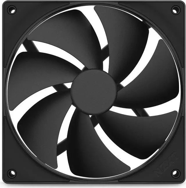 Alt view image 2 of 6 - NZXT F140P 140mm Non-LED Static Pressure PWM Case Fan - RF-P14SF-B2