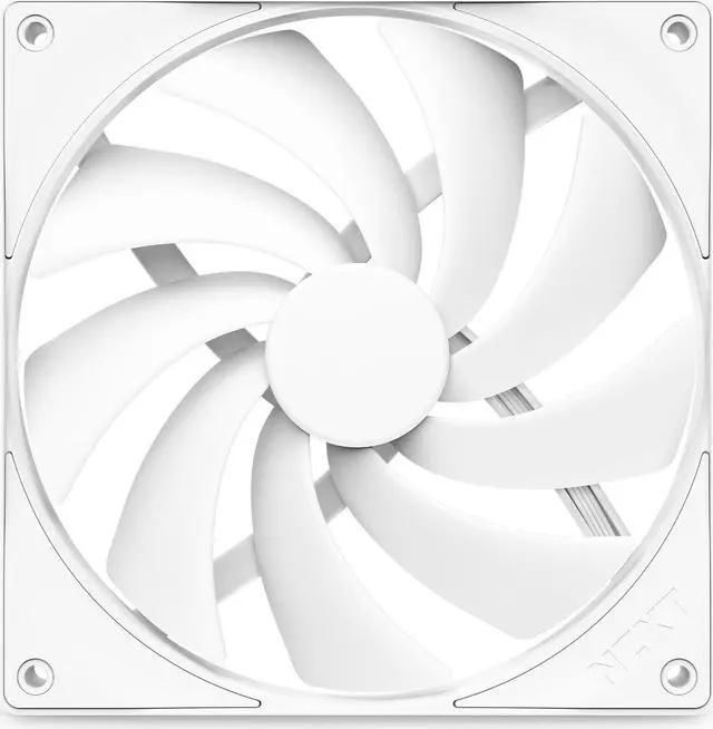 Alt view image 2 of 6 - NZXT F140 Q 140mm Non-LED LED 120mm Quiet Airflow PWM Case Fan