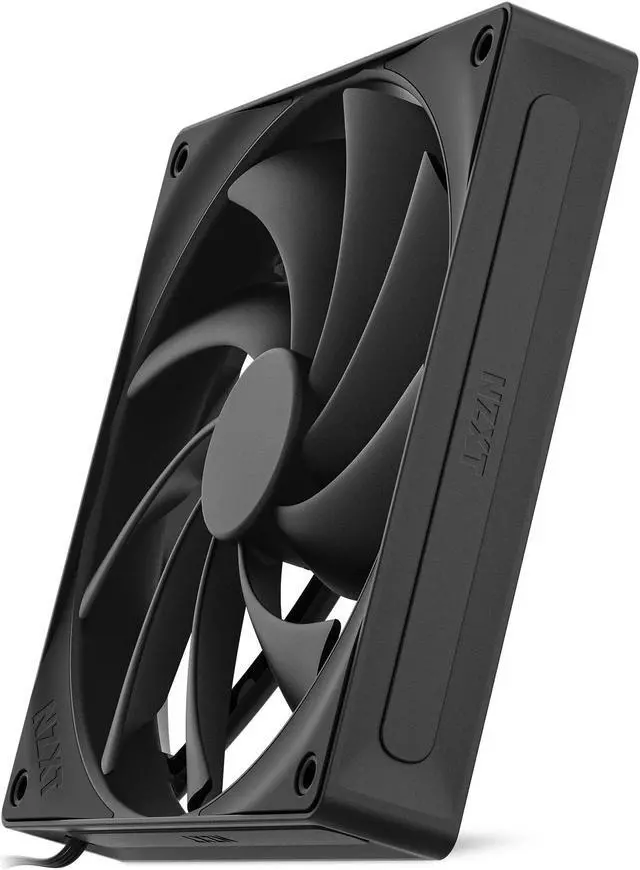 Alt view image 3 of 6 - NZXT F140 Q 140mm Non-LED LED 120mm Quiet Airflow PWM Case Fan