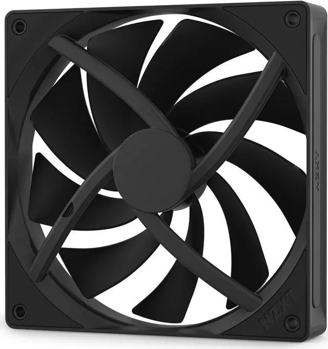 Alt view image 5 of 6 - NZXT F140 Q 140mm Non-LED LED 120mm Quiet Airflow PWM Case Fan