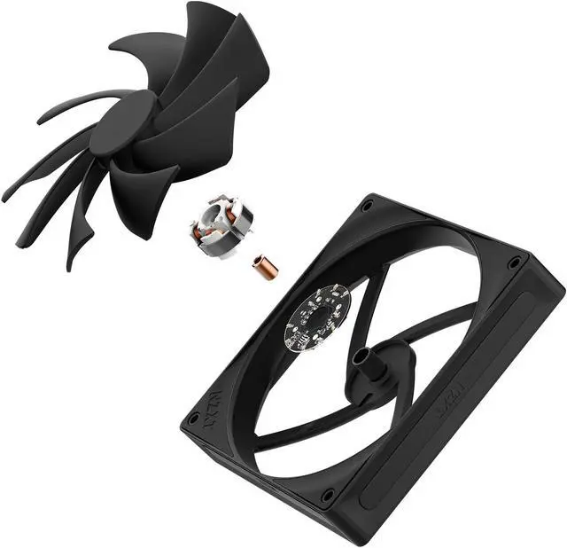 Alt view image 6 of 6 - NZXT F140 Q 140mm Non-LED LED 120mm Quiet Airflow PWM Case Fan