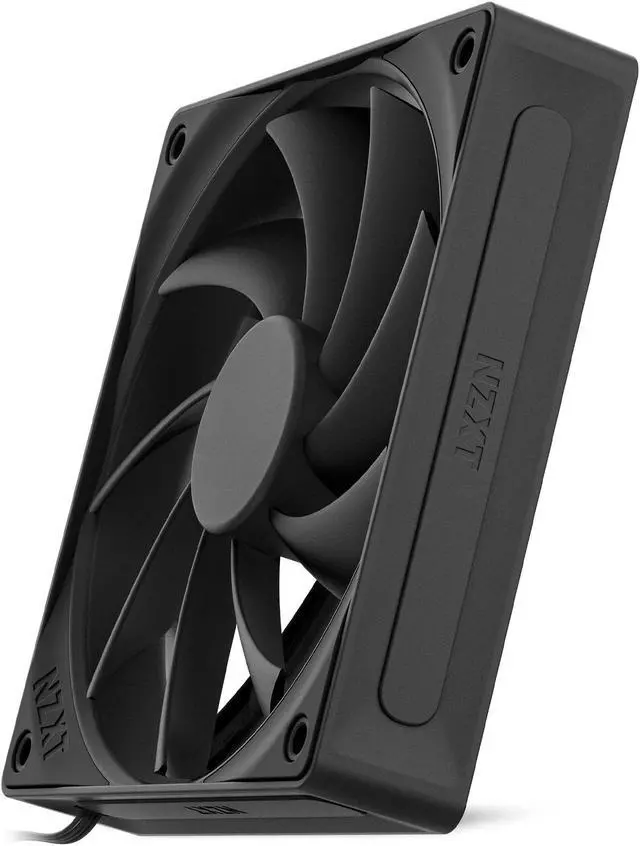 Alt view image 3 of 6 - NZXT F120 Q 120mm Non-LED LED 120mm Quiet Airflow PWM Case Fan