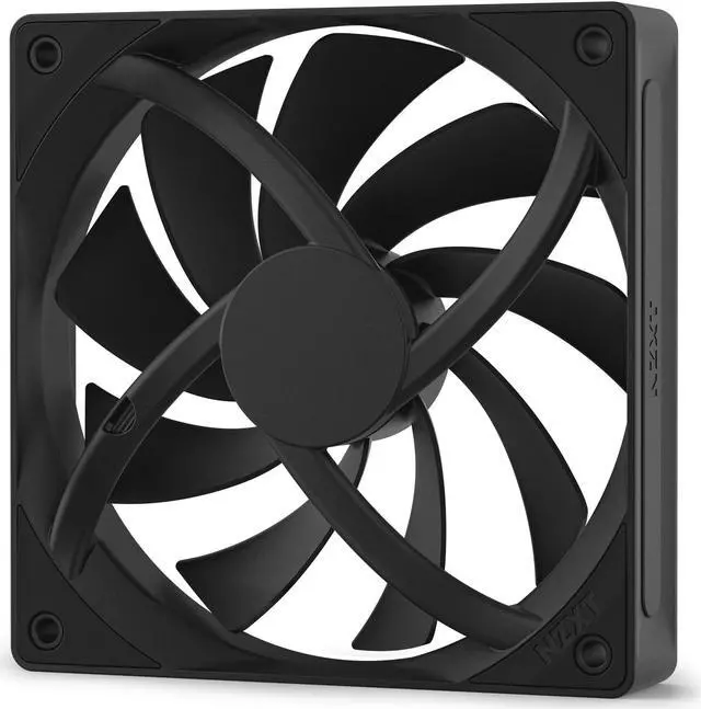 Alt view image 5 of 6 - NZXT F120 Q 120mm Non-LED LED 120mm Quiet Airflow PWM Case Fan