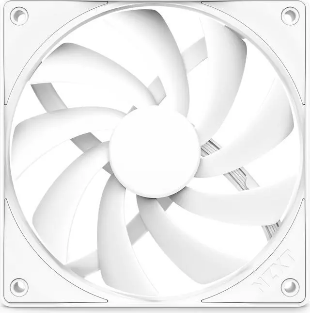 Alt view image 2 of 6 - NZXT F120 Q 120mm Non-LED LED 120mm Quiet Airflow PWM Case Fan