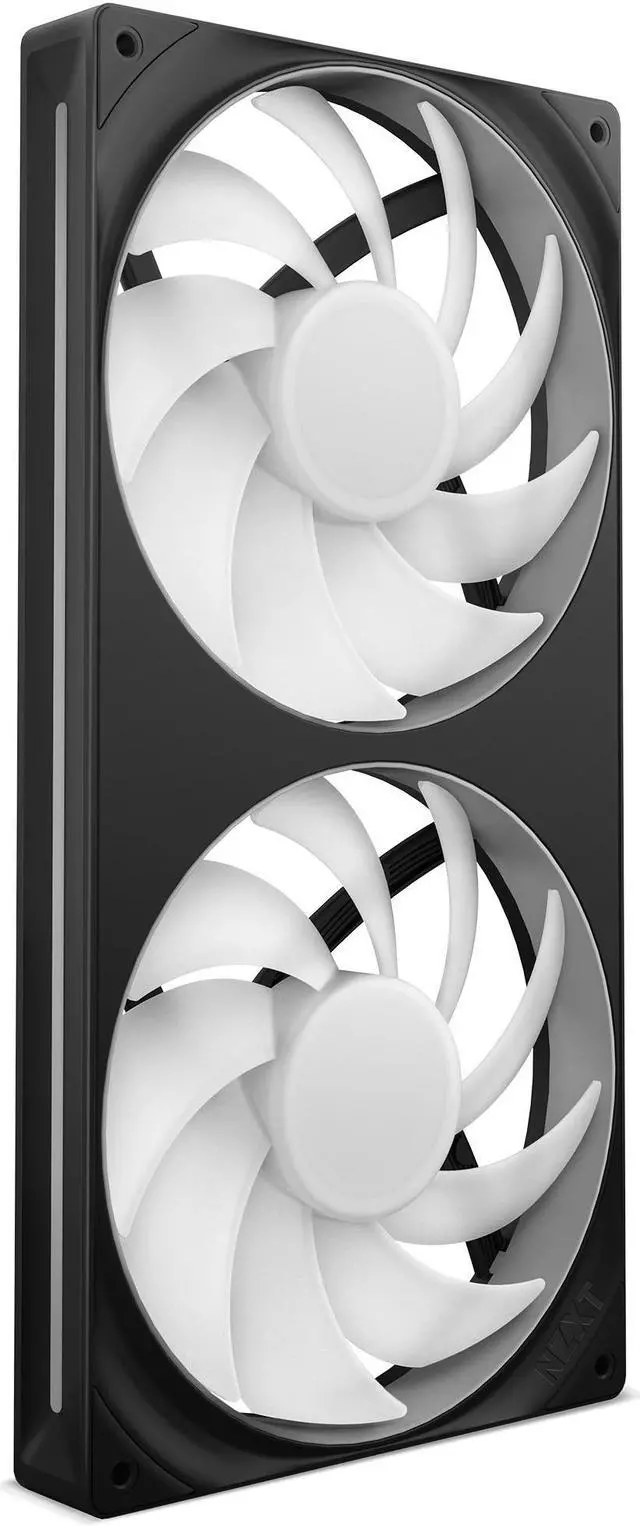 Alt view image 7 of 7 - NZXT F280 RGB CORE RF-U28HF-B1 280mm RGB LED Single-Frame RGB Fan Unit