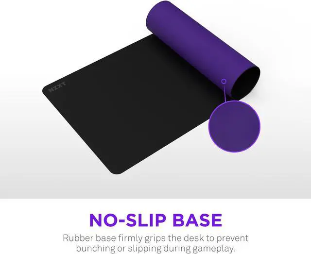 Alt view image 4 of 6 - NZXT Zone - XL Gaming Mouse Pad -Micro-Weave Cloth Surface - Balanced Speed and Control for All Playstyles - Spill-Resistant, Anti-Slip Base, Reinforced Edges - Black