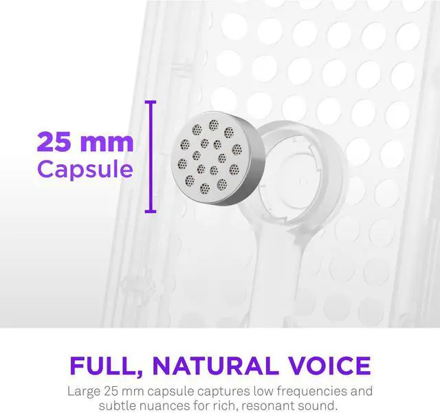 Alt view image 5 of 7 - NZXT Capsule Elite - Premium USB Condenser Microphone for Gaming, Streaming, Podcasting, and Recording - Studio-Quality Sound - Multi-Position Design - DTS Software - RGB Lighting - White