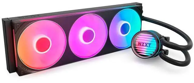 Main image of NZXT Kraken Core 360 RGB - AIO CPU Liquid Cooler - 360 mm Radiator -  360 mm Single-Frame Fan - Compatible with AMD® AM5/AM4 & Intel® LGA 1851/1700/1200/115X - Black