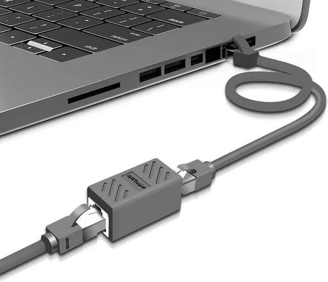 Alt view image 3 of 4 - RJ45 Coupler Network Coupler, RJ45 in-Line Adapter - Shielded in-Line Coupler for Cat7/Cat6/Cat5e/cat5 Ethernet Cable Extender Connector - Ethernet Cable Connectors Female to Female(Gray 20 Pack)