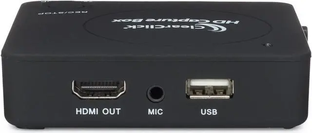 Alt view image 3 of 6 - ClearClick HD Capture Box - Capture Video from Gaming Devices & HDMI Sources (No Computer Required)