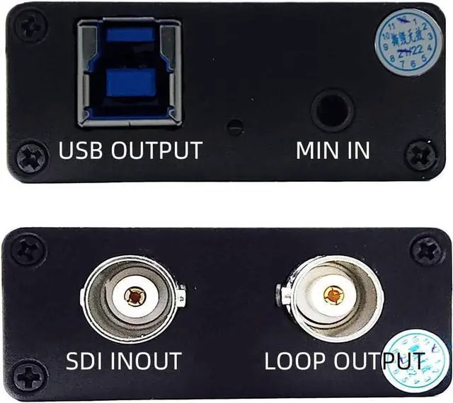 Alt view image 5 of 7 - SDI to USB Capture Card Video Converter Adapter 1080P SDI Input to USB 3.0 Output for Live Streaming Mini Converter SDI-Compatible Video and Audio to ComputersPlug and Play