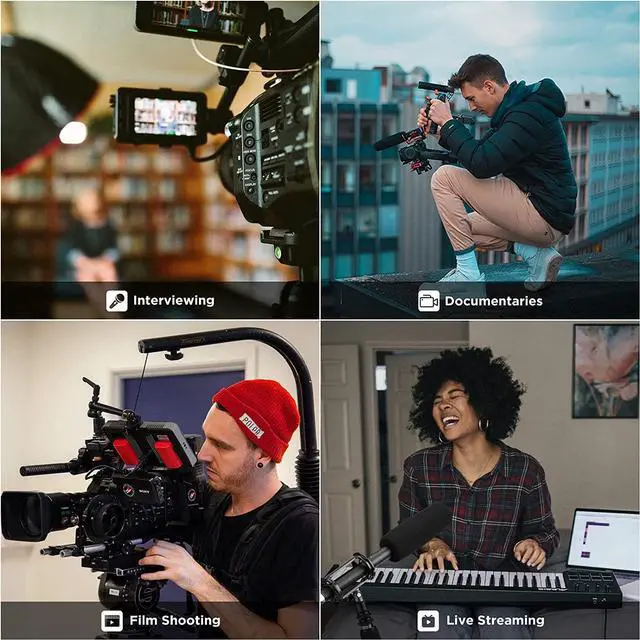 Alt view image 6 of 7 - Boya XLR Shotgun Microphone BY-BM6060, Super-Cardioid Condenser Mic with 24 48V Phantom Power for Camera Camcorder Film Interview TV Program Recording Podcast