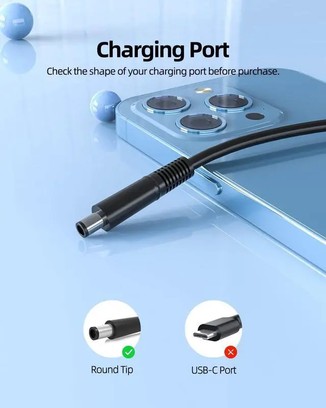 Alt view image 3 of 7 - 180W 130W AC Charger Fit for Dell WD15 Business Dock K17A Monitor,Docking Station WD19TB K20A, WD19,Thunderbolt Dock TB15 TB16 K16A WD19TBS TB18DC Dock D6000 D6000S Laptop Power Supply Adapter Cord