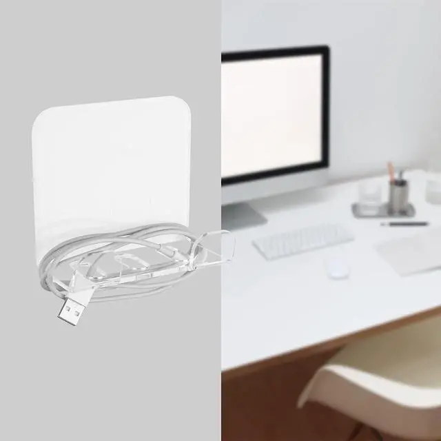 Alt view image 5 of 7 - Cosmos 2 Pcs Wall Mount Phone Holder, Smartphone Charging Stand Wall Rack, Bedside Organizer Storage Bracket Compatible with Most Phones and Mini Tablets for Home Office Bedroom Living Room