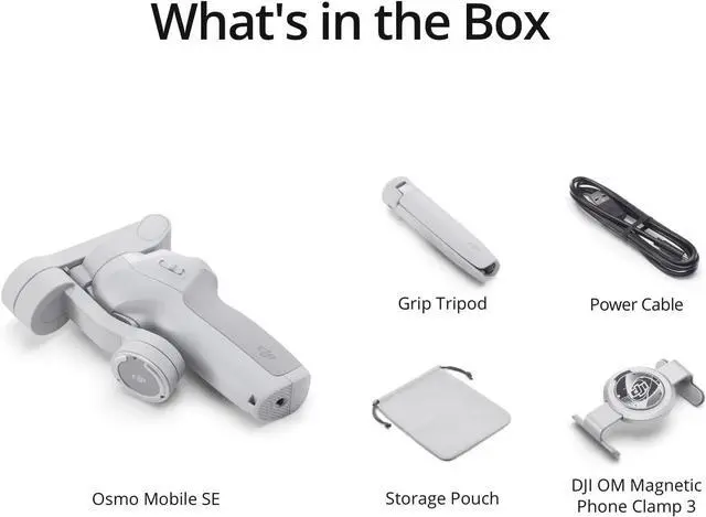 Alt view image 6 of 6 - Osmo Mobile SE 3-Axis Phone Gimbal Portable and Foldable Gimbal Stabilizer for iphone Andriod ShotGuides ActiveTrack 6.0 Vlogging Stabilizer for Youtube TikTok Travel