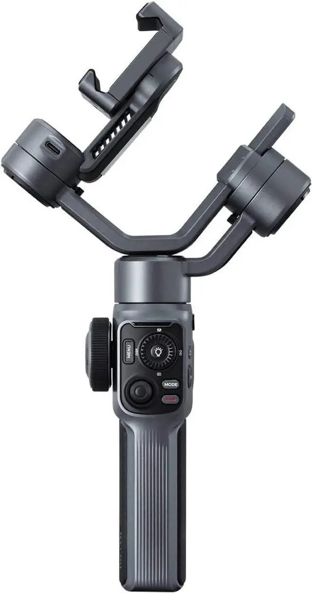 Alt view image 7 of 7 - Zhiyun Smooth 5S Combo w/Magnetic Fill Light,Carrying Bag &Tripod,Gimbal Stabilizer for Smartphone 3-Axis Handheld Gimbal for iPhone 14 13 Pro Max Plus 12 X Xs Xr Cell Phone zhi yun Smooth 5 Upgrade