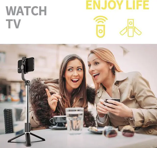 Alt view image 7 of 7 - Selfie Stick Tripod, All in One Extendable & Portable iPhone Tripod Selfie Stick with Wireless Remote Compatible with iPhone 14 13 12 11 pro Xs Max Xr X 8 7, Galaxy Note10/S20/S10/OnePlus 9/9 PRO etc
