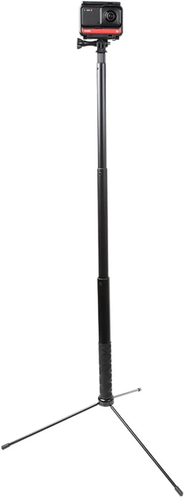 Alt view image 4 of 6 - PellKing Long 77inch Invisible Selfie Stick for Insta360 ONE X4, X3, X2, X, Insta360 ONE R, RS, Insta 360 Camera 1/4" Extended Monopod Pole