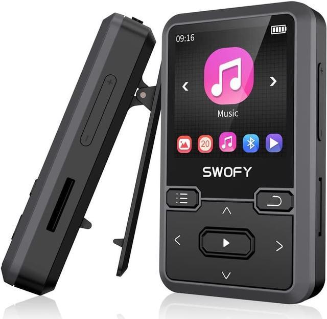 32GB Clip Mp3 Player with Bluetooth 5.0, Mini Portable Wearable Mp3 Player  with FM Radio Recording