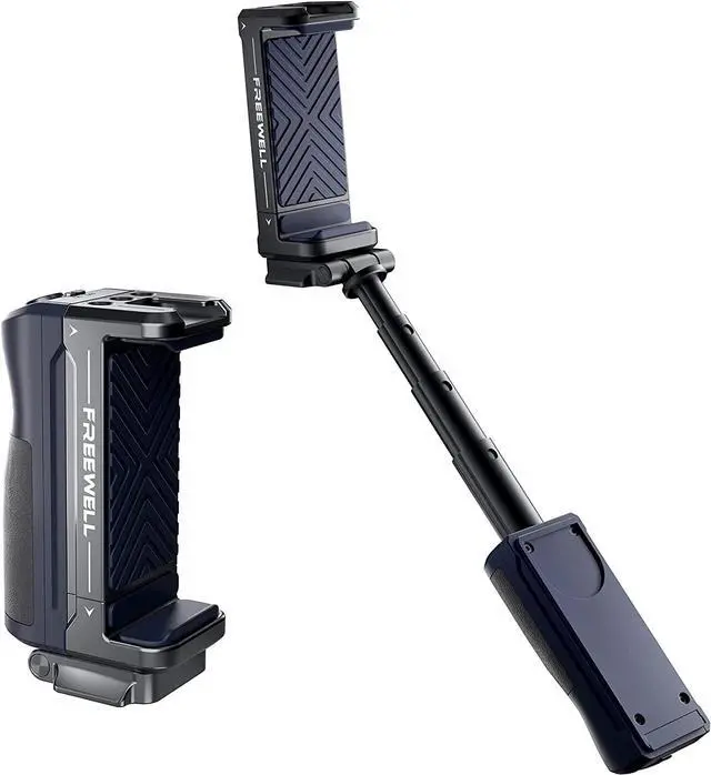 Main image of Freewell Versatile Bluetooth Smartphone Selfie Grip with ARCA Standard, Cold Shoe Mount for iPhone, Samsung Cell Phone