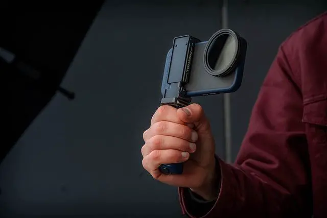 Alt view image 6 of 6 - Freewell Versatile Bluetooth Smartphone Selfie Grip with ARCA Standard, Cold Shoe Mount for iPhone, Samsung Cell Phone