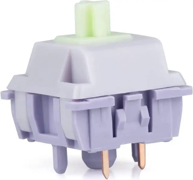 Main image of EPOMAKER Wisteria 39gf Linear Mechanical Keyboard Switches, 5-Pin Pre Lubed Creamy Switch, 30 PCS, with POM PTFE Stem, 20.4mm Spring, Compatible with MX Keycaps for Gaming Keyboard