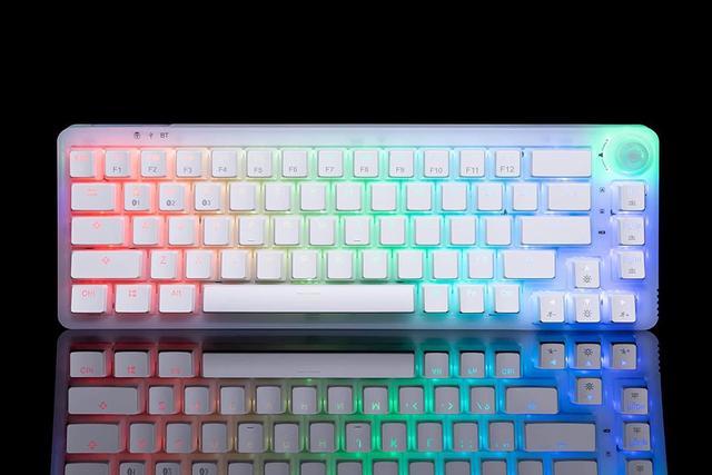 GK GAMAKAY LK67 65% RGB Silent Mechanical Keyboard with Knob