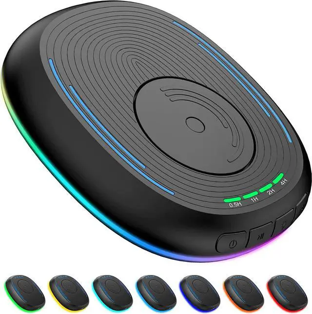 Main image of Mouse Jiggler Undetectable Mouse Mover Device with Timer ON/Off Switch Breathing Light Mouse Wiggler for Prevent Computer Laptop Screen Sleep (Black)