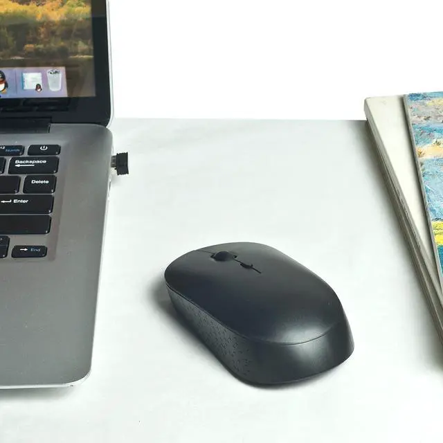 Alt view image 7 of 7 - YUMQUA 12 Pack Wireless Mouse Bulk, Slim 2.4G 3 Levels DPI Optical Silent Cordless Computer Mouse for Laptop Chromebook PC Windows MacBook, Black