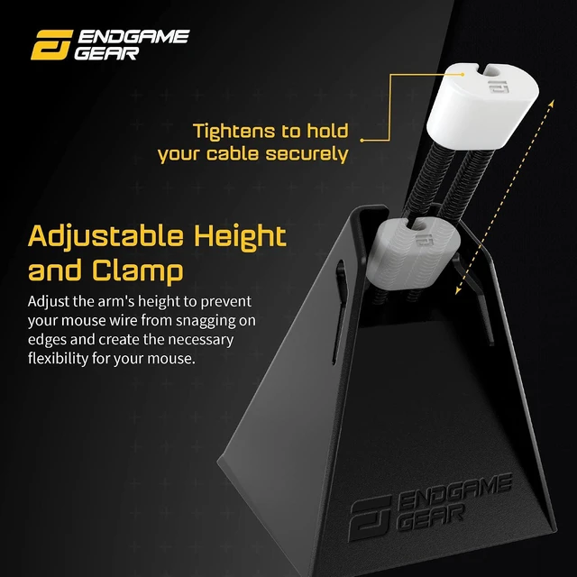 Alt view image 4 of 5 - ENDGAME GEAR MB1 Mouse Bungee Cable Holder with Anti-Slip Feet