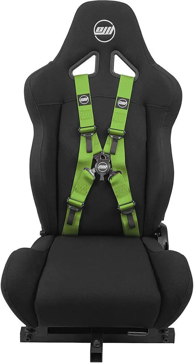 Alt view image 3 of 7 - OpenWheeler Racing and Flight Simulation Cockpit Four Point Harness. Virtual Reality add-on. Green