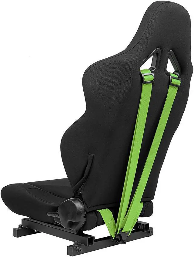 Alt view image 4 of 7 - OpenWheeler Racing and Flight Simulation Cockpit Four Point Harness. Virtual Reality add-on. Green