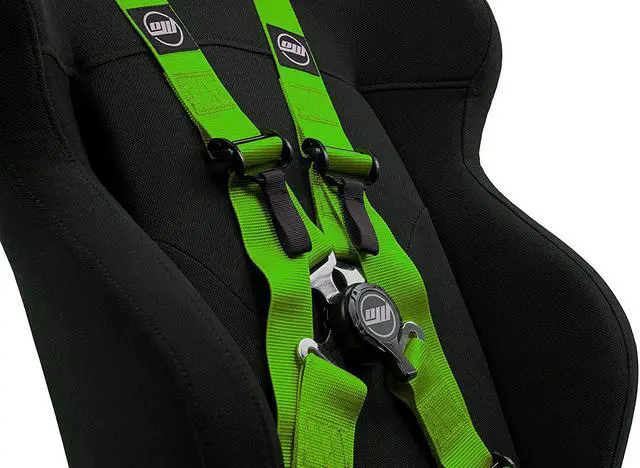 Alt view image 6 of 7 - OpenWheeler Racing and Flight Simulation Cockpit Four Point Harness. Virtual Reality add-on. Green