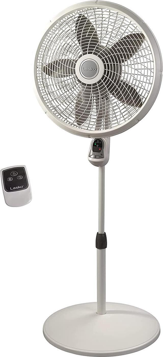 18 Stand Fan with Remote (White)