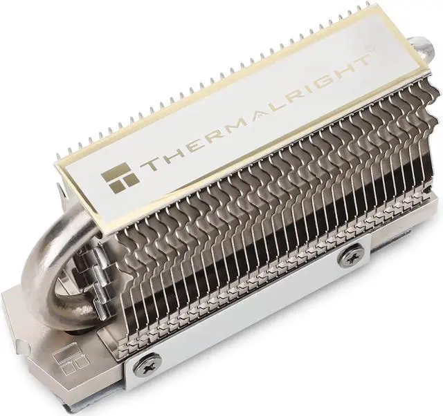Main image of Thermalright HR-09 2280 SSD Heatsink, with Thermal Silicone Pad for M.2 SSD Hard Disk, Computer and PC, Contains a Heat Pipe, Double-Sided Heat Sink, Reflow Soldering Process