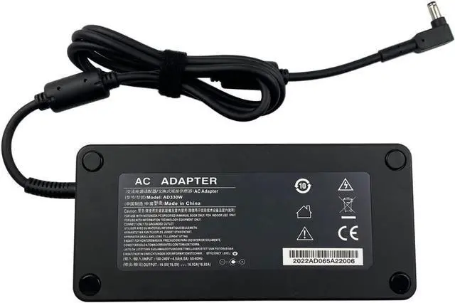 Alt view image 7 of 7 - 330W Ac Adapter 19.5V 16.92A Replacement A20-330P1A Compatible with Acer Predator Helios 300 N20C11 N20C3 N22C3 Laptop Charger