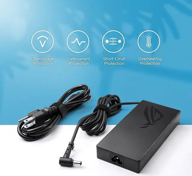 Alt view image 2 of 5 - 20V 6A 120W Laptop Charger for ASUS Zenbook Flip 15 OLED UX564EI UX564 UX564EH UX564PH UX534 UX534F UX534FT UX534FTC ASUS A17-120P2A Charger