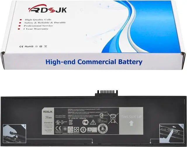 Main image of HXFHF Laptop Battery Replacement for Dell Venue 11 Pro (7130) Tablet Venue 11 Pro 7139 7310 T07G T07G001 Series VJF0X VT26R XNY66 451-BBGR 451-12170 0VT26R VJFOX 7.4V 36Wh