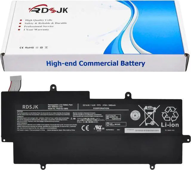 Main image of PA5013U-1BRS Laptop Battery for Toshiba Portege Z830 Z830-10P Z830-BT8300 Z830-S8301 Z830-S8302 Z830-K08S Z835 Z835-P330 Z930 Z930-S9301 Z930-007 Z930-10M Z935 Z935-P300 Z935-P390 Series 14.8V 47Wh