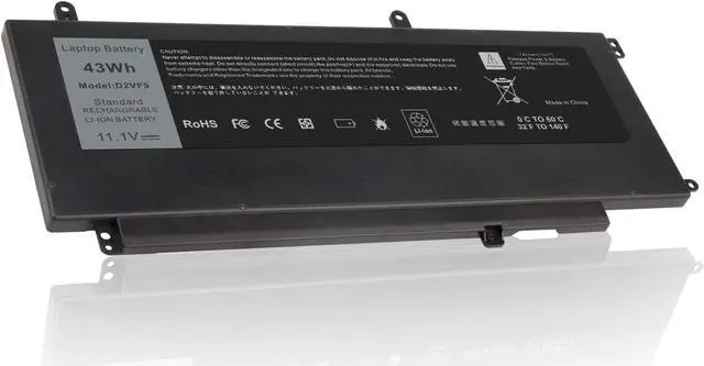 Alt view image 3 of 7 - TREE.NB D2VF9 Battery Replacement for Dell Inspiron 15 7547 7548 0PXR51 PXR51 11.1V 45Wh