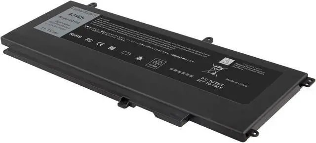 Alt view image 5 of 7 - TREE.NB D2VF9 Battery Replacement for Dell Inspiron 15 7547 7548 0PXR51 PXR51 11.1V 45Wh